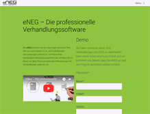Tablet Screenshot of e-neg.com
